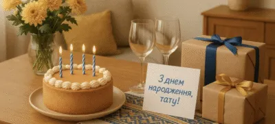 Привітання з Днем народження татові: добірка щирих слів та зворушливих листівок