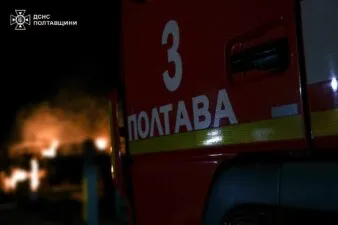 Атака "шахедів" на Полтавщині: пожежа на газовидобувному об’єкті, але без постраждалих