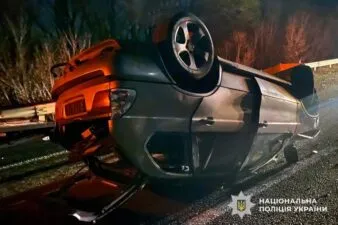 На Полтавщині сталася ДТП з трьома постраждалими