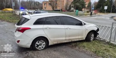 Сьогодні вранці в Полтаві біля 1-ї лікарні сталася ДТП: що відомо