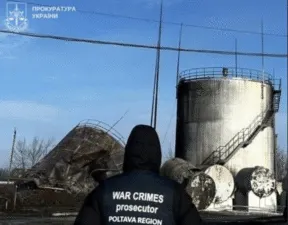 Атака дронами на Полтавщині: пошкодження енергооб’єкта розслідують як воєнний злочин