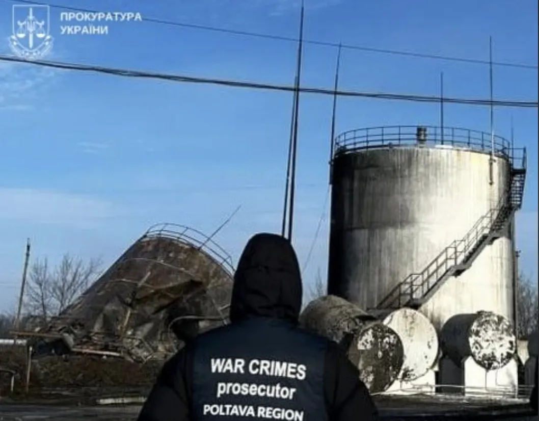 Атака дронами на Полтавщині: пошкодження енергооб’єкта розслідують як воєнний злочин