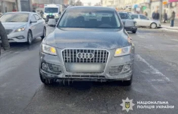 У Полтаві на вулиці Шевченка сталася ДТП на пішохідному переході