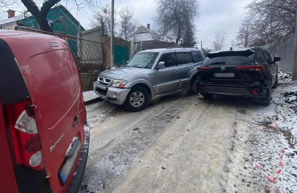 На Покровській у Полтаві сталося одразу дві ДТП одночасно: що відомо станом на вечір