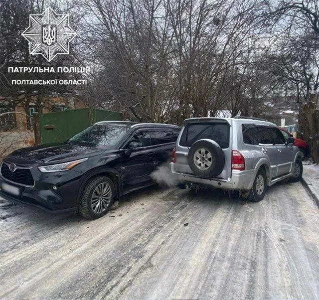 На Покровській у Полтаві сталося одразу дві ДТП одночасно: що відомо станом на вечір