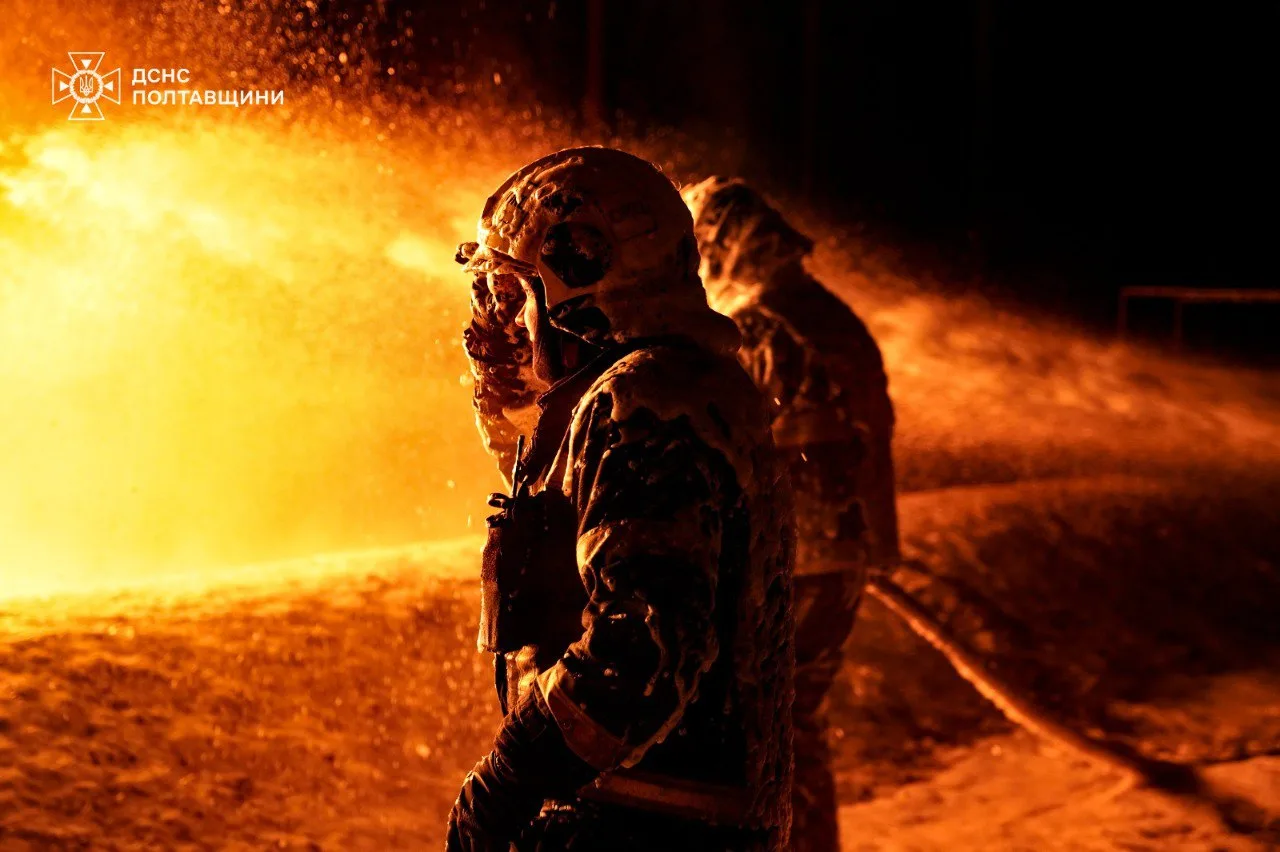 Ворог вночі атакував Полтавщину: що відомо про наслідки на цей момент