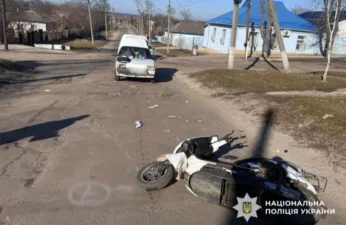 В ДТП на Полтавщині постраждала 11-річна дитина