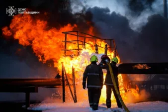 Дрони "Герань-2" дві доби поспіль били по промислових об’єктах Полтавщини