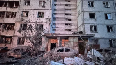 Комбінована атака на Полтавщину: пошкоджені будинки та підприємство, є постраждалі