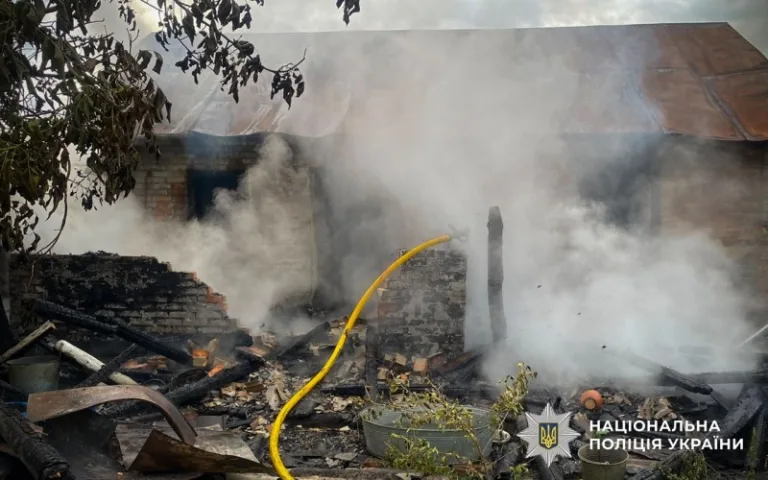На Полтавщині після пожежі знайшли труп: розпочато розслідування
