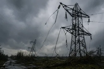 Полтавщина без світла: вже відомо про 3000 абонентів без електрики