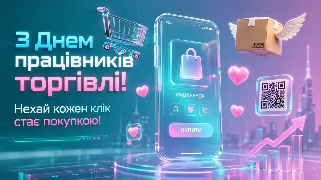 З Днем працівника торгівлі 2026: найкращі привітання у прозі, віршах і своїми словами