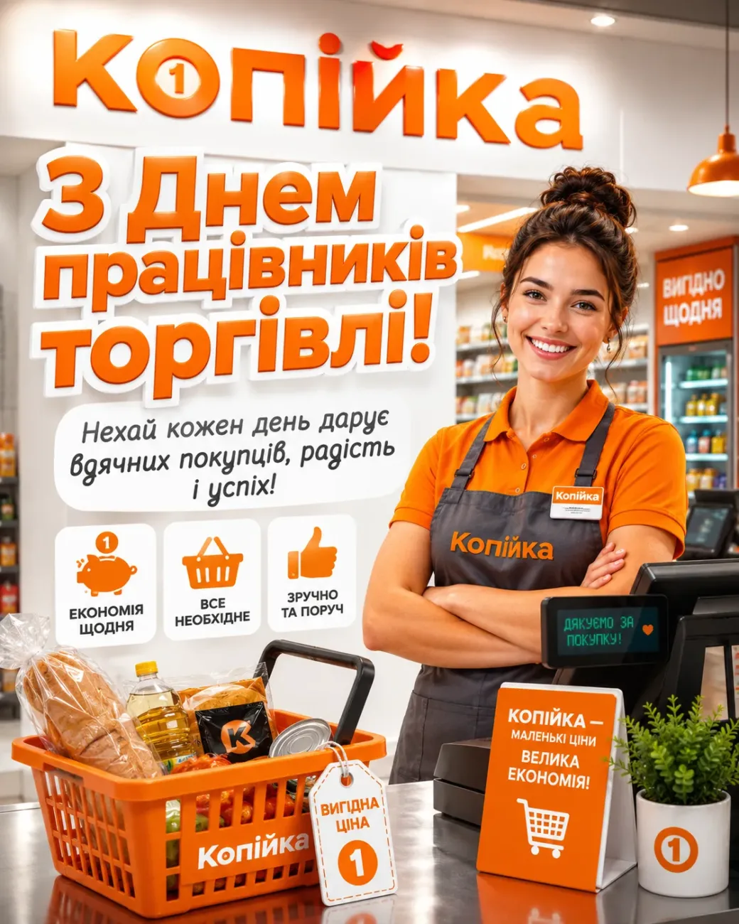 З Днем працівника торгівлі 2026: найкращі привітання у прозі, віршах і своїми словами