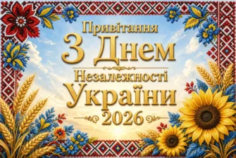 Привітання з Днем Незалежності України 2026: добірка найкращих побажань українцям