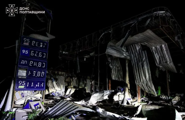 Вже незабаром Полтавщина може залишитися без АЗС: цієї ночі ворог зруйнував ще одну заправку
