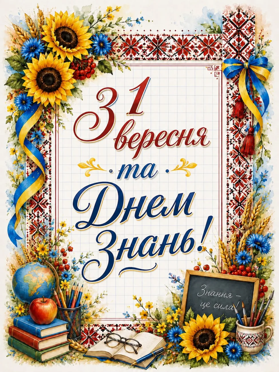Привітання з 1 вересня 2026: смішні, теплі та щирі слова для тих, хто сьогодні повертається до школи