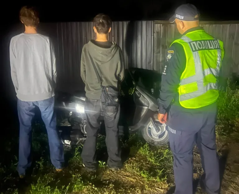На Полтавщині провели нічний рейд проти юних порушників на мототранспорті