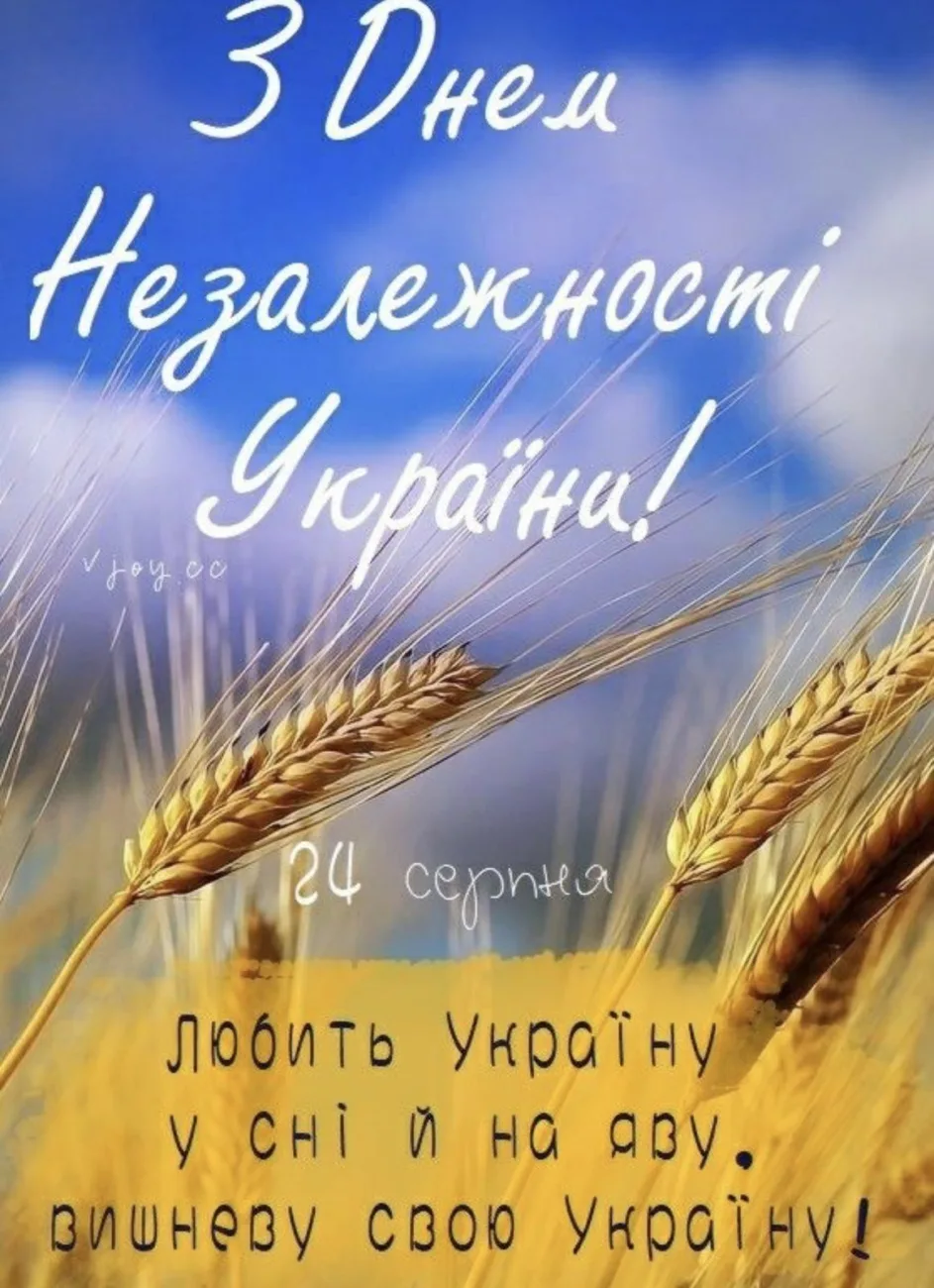 Привітання з Днем Незалежності України 2026: добірка найкращих побажань українцям