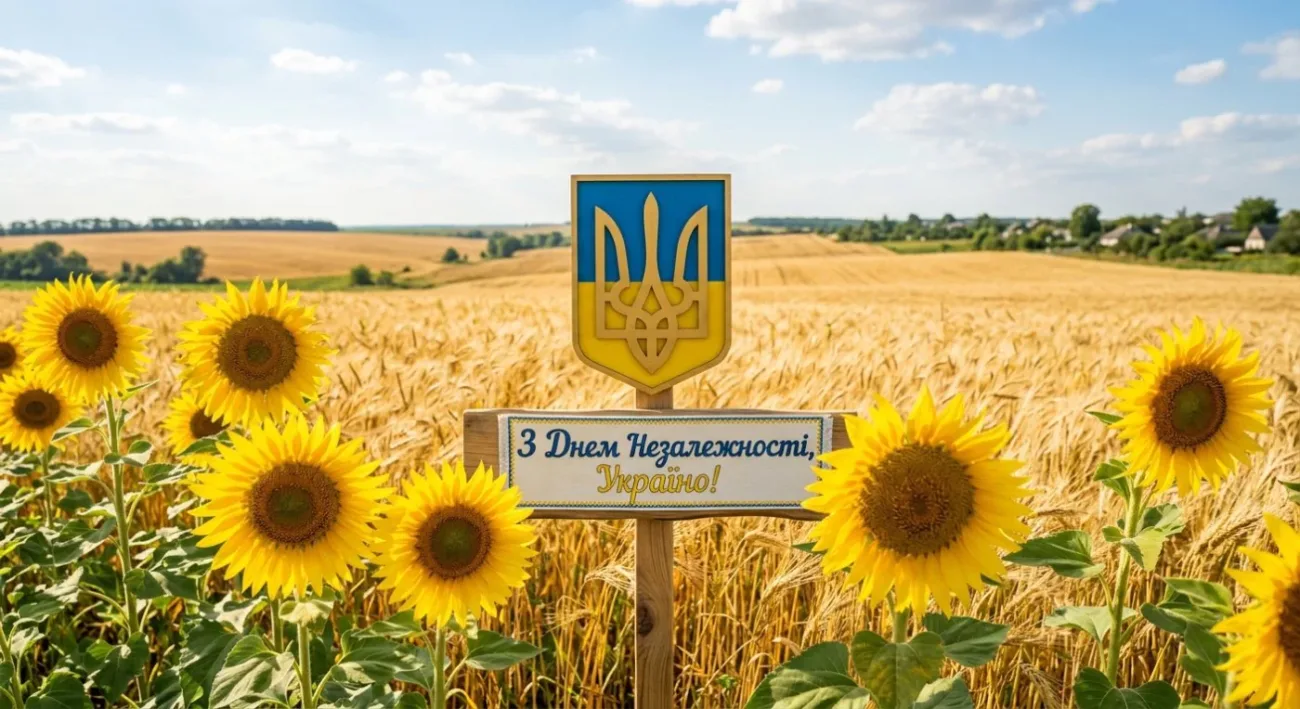 Привітання з Днем Незалежності України 2026: добірка найкращих побажань українцям