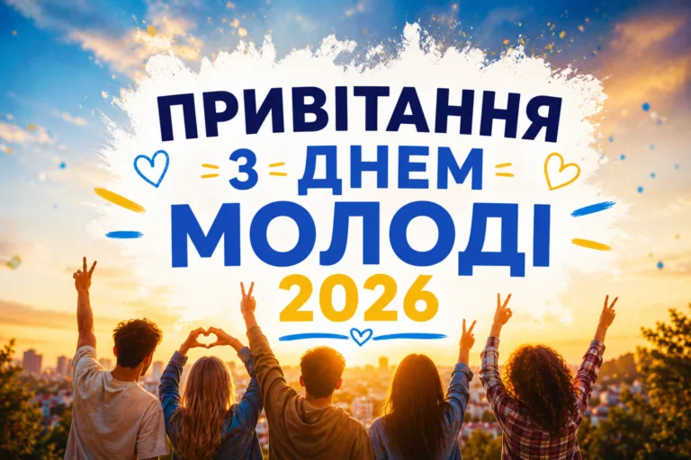 Привітання з Днем молоді 2026: добірка побажань для тих, хто молодий душею