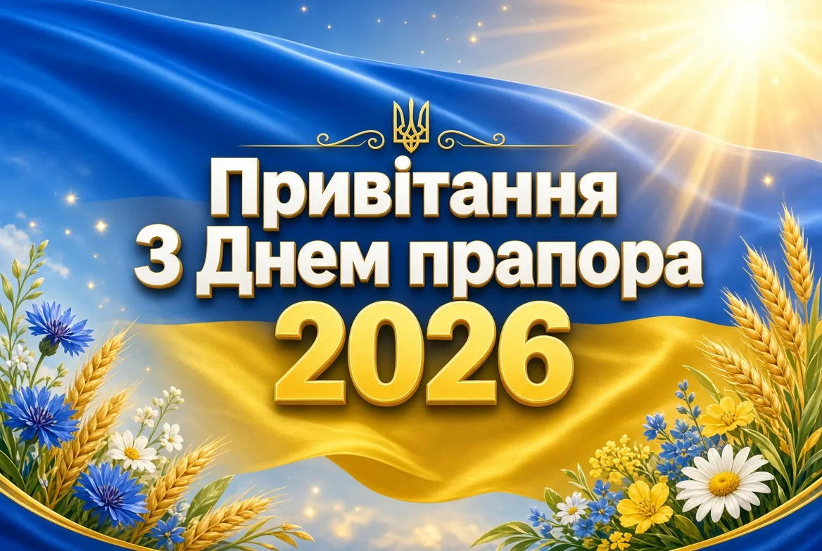 Привітання з Днем прапора 2026: зворушливі слова про свободу, силу та незламність