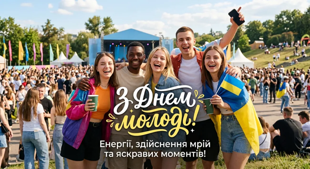 Привітання з Днем молоді 2026: добірка побажань для тих, хто молодий душею