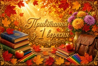 Привітання з 1 вересня 2026: смішні, теплі та щирі слова для тих, хто сьогодні повертається до школи