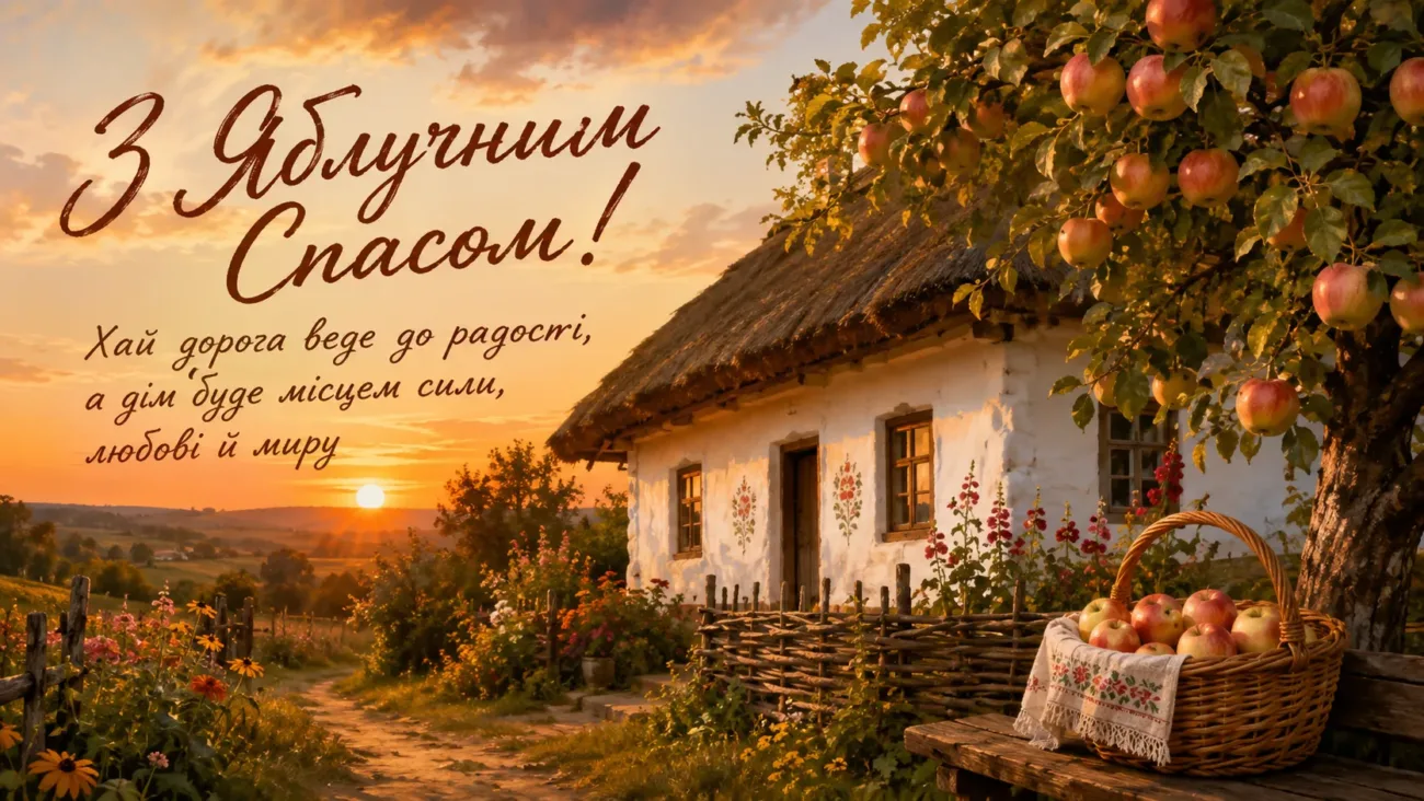 Привітання з Яблучним Спасом 2026: гарні побажання зі святом Преображення Господнього