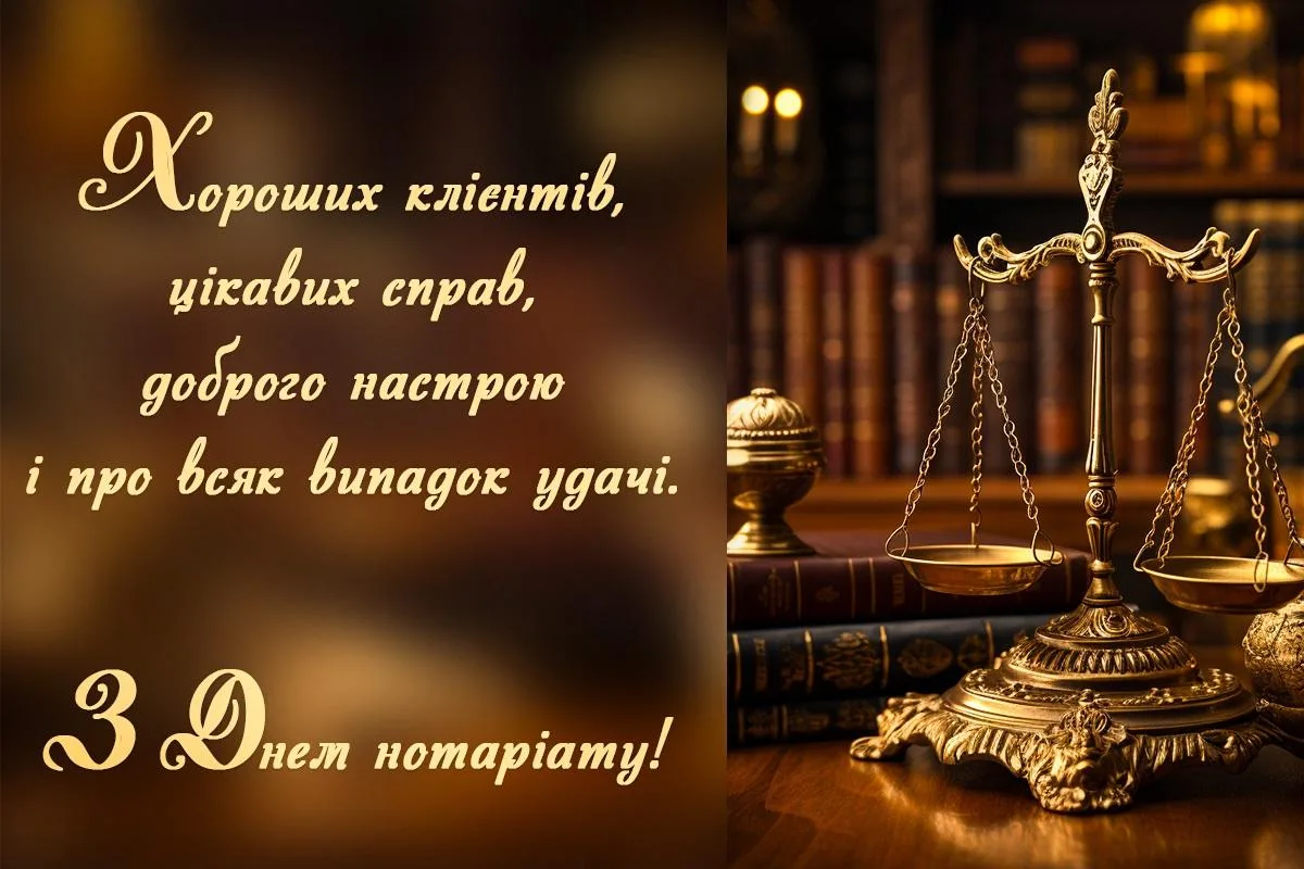 Від щирого серця: красиві привітання з Днем нотаріату 2 вересня