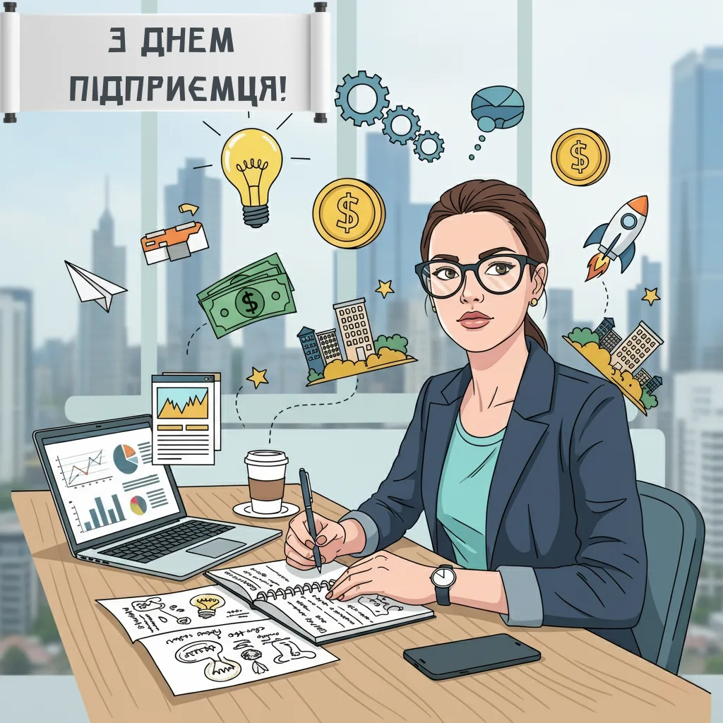 Привітання з Днем підприємця 2026: побажання для тих, хто перетворив ідею на справу