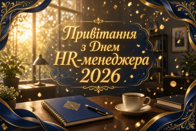 Привітання з Днем HR-менеджера 2026: що побажати "повелителькам" персоналу