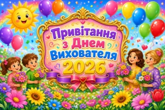 Привітання з Днем вихователя 2026: вірші та проза, які подарують святковий настрій