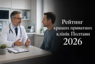 Рейтинг кращих приватних клінік Полтави 2026