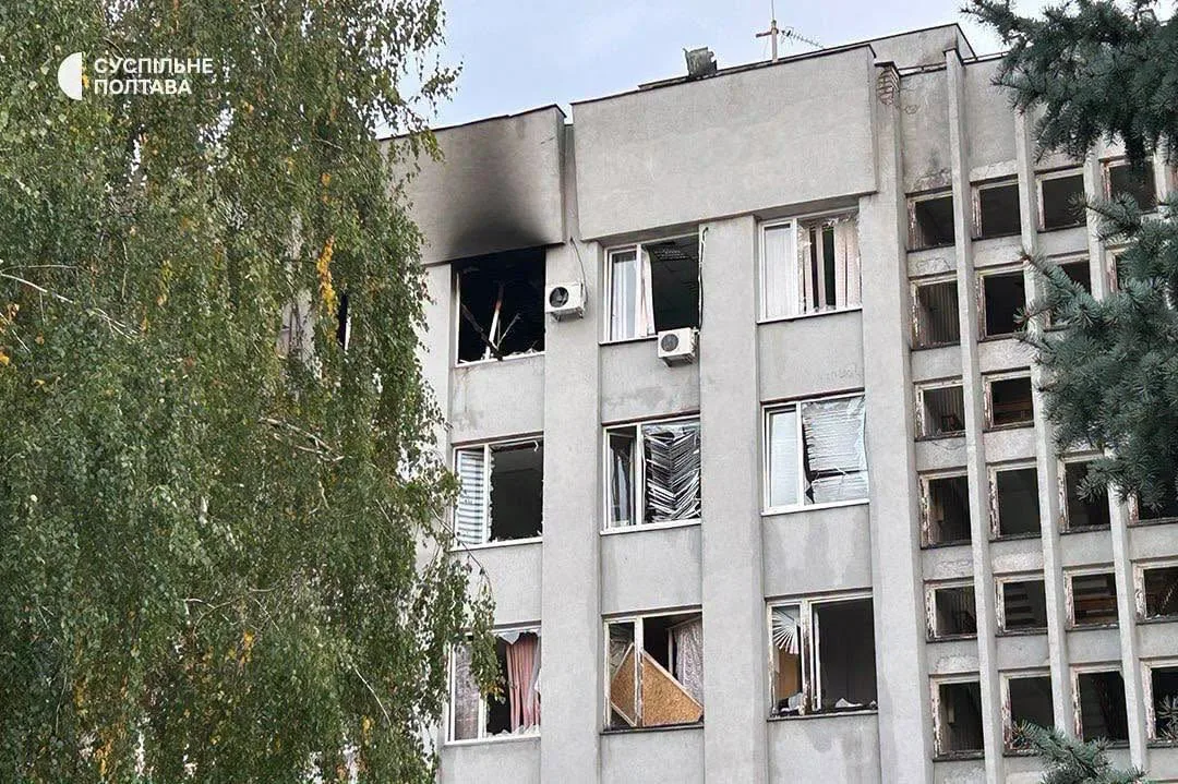 Армія РФ атакувала університет у Кременчуці: серед травмованих є неповнолітній