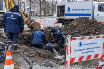 В Полтаві 1 жовтня без води опинилися дев'ять вулиць через чергову аварію