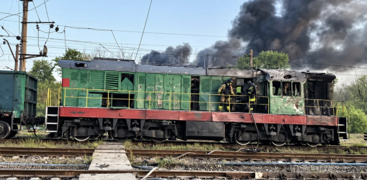 Атака росіян пошкодила залізничну інфраструктуру на Полтавщині