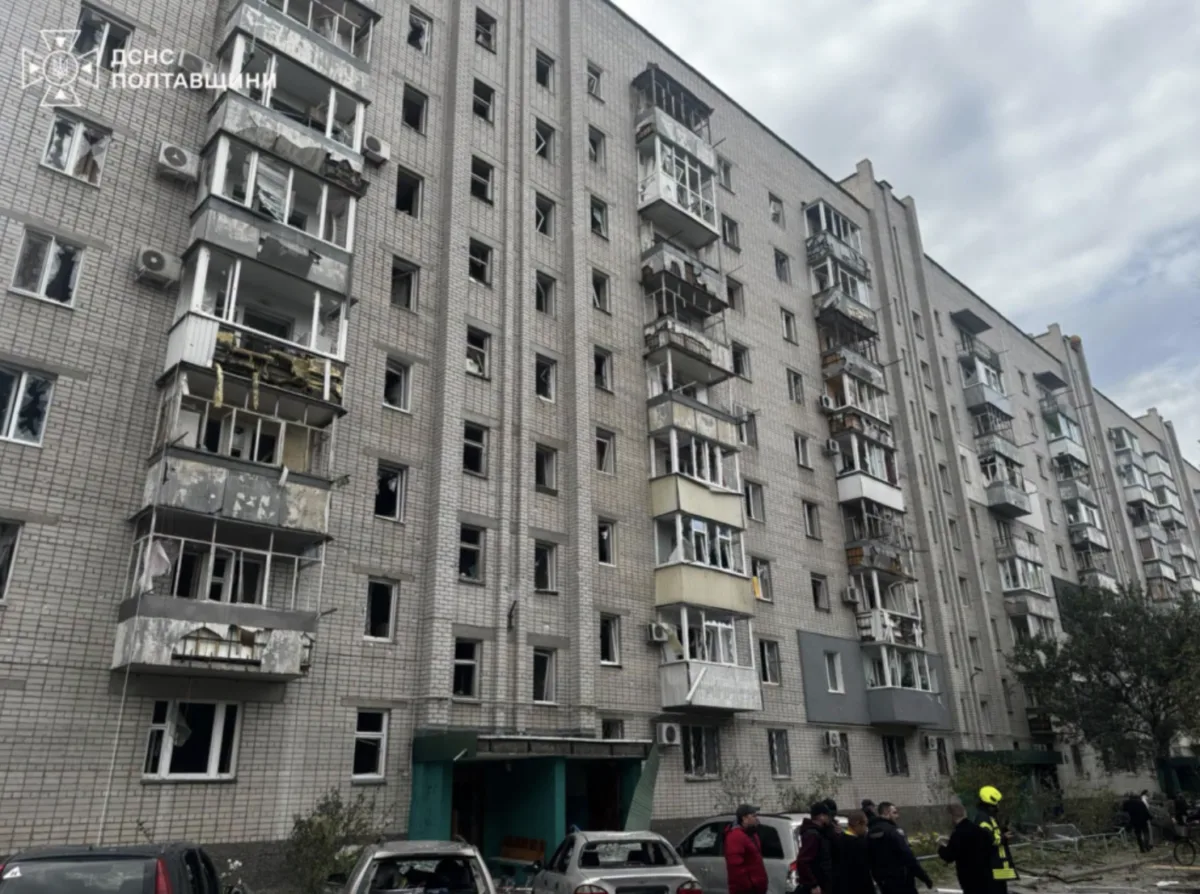Атака дрона на Кременчук: кількість загиблих зросла до трьох, серед 15 поранених — троє дітей