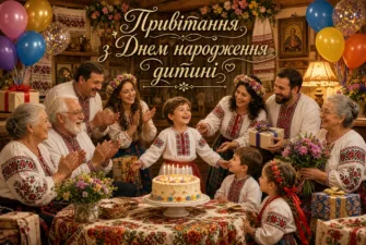 Привітання з Днем народження дитині: щирі слова та красиві листівки