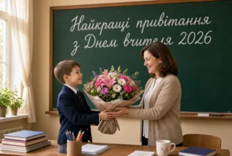 Найкращі привітання з Днем вчителя 2026