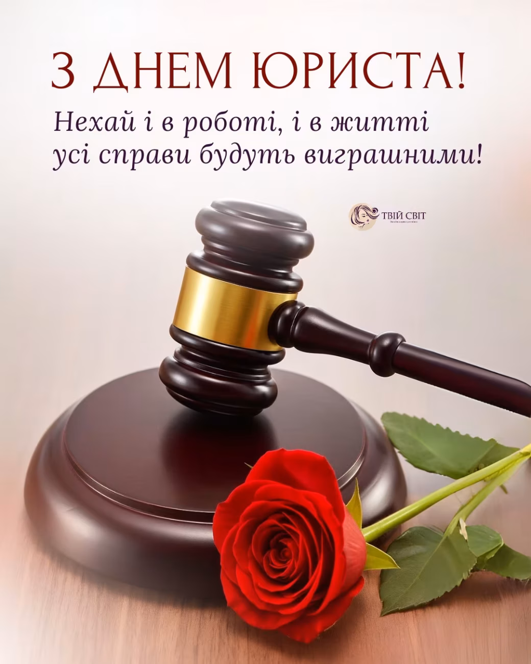 Щирі привітання з Днем юриста 2026